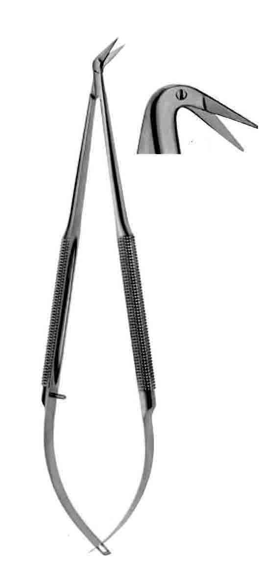 SERAMİK KAPLI MİKRO VASKULER MAKAS 125° 18CM